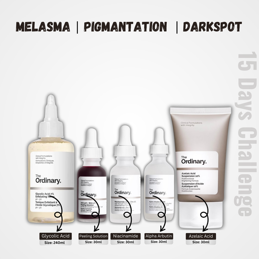 Melasma, Pigmentation, Darkspot Combo For All Skin Types (5 Items)