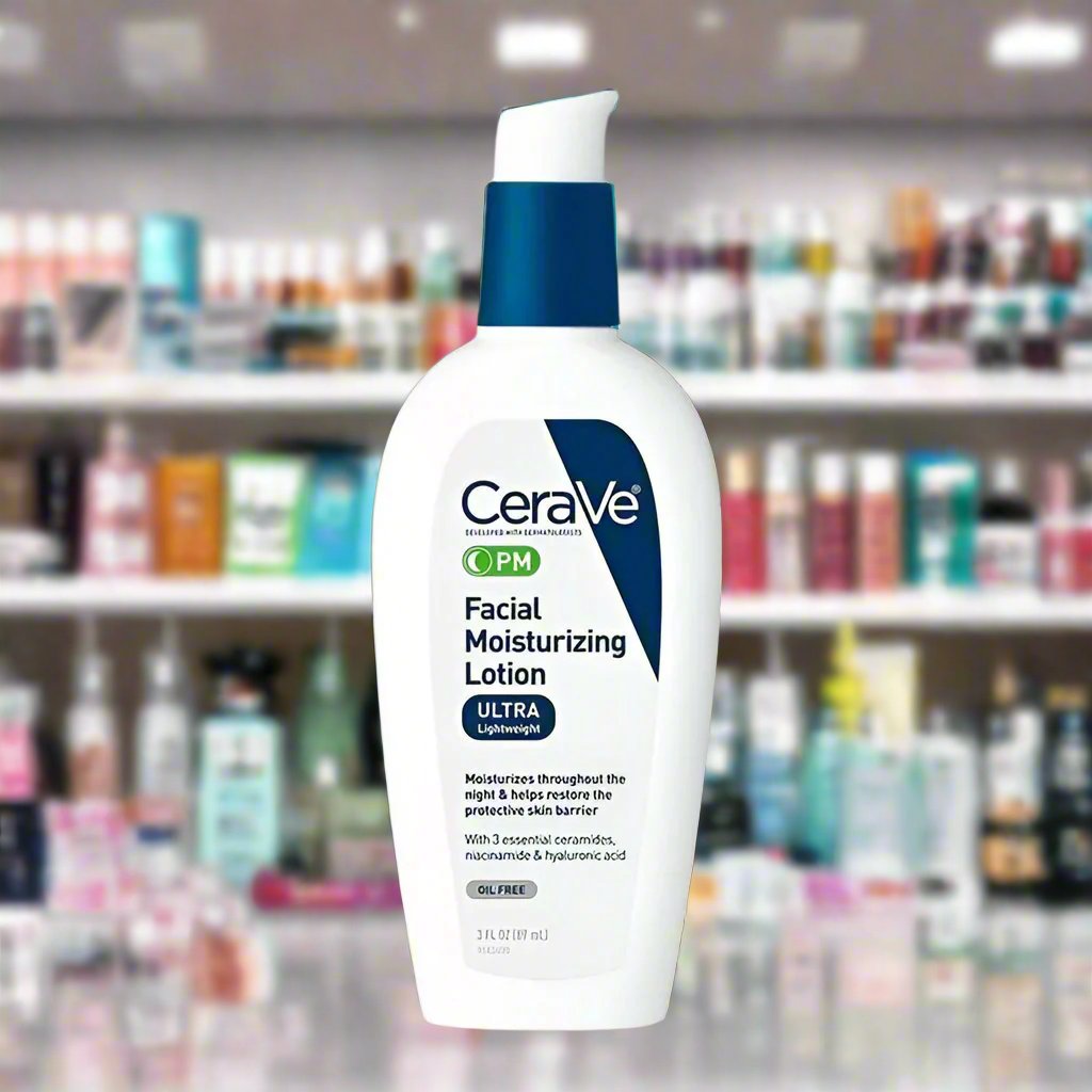 CeraVe PM Facial Moisturizing Lotion - Ultra Lightweight 60ml