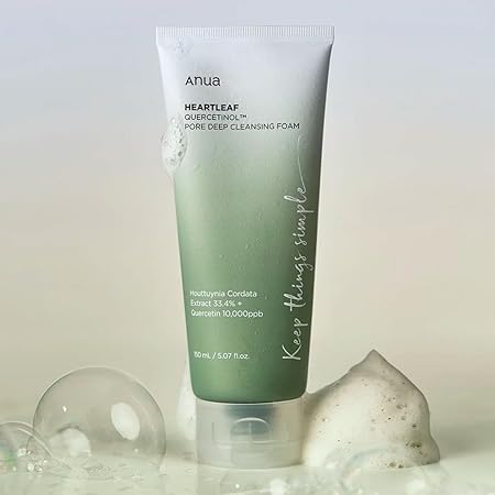 ANUA Heartleaf Quercetinol Pore Deep Cleansing Foam 150ml