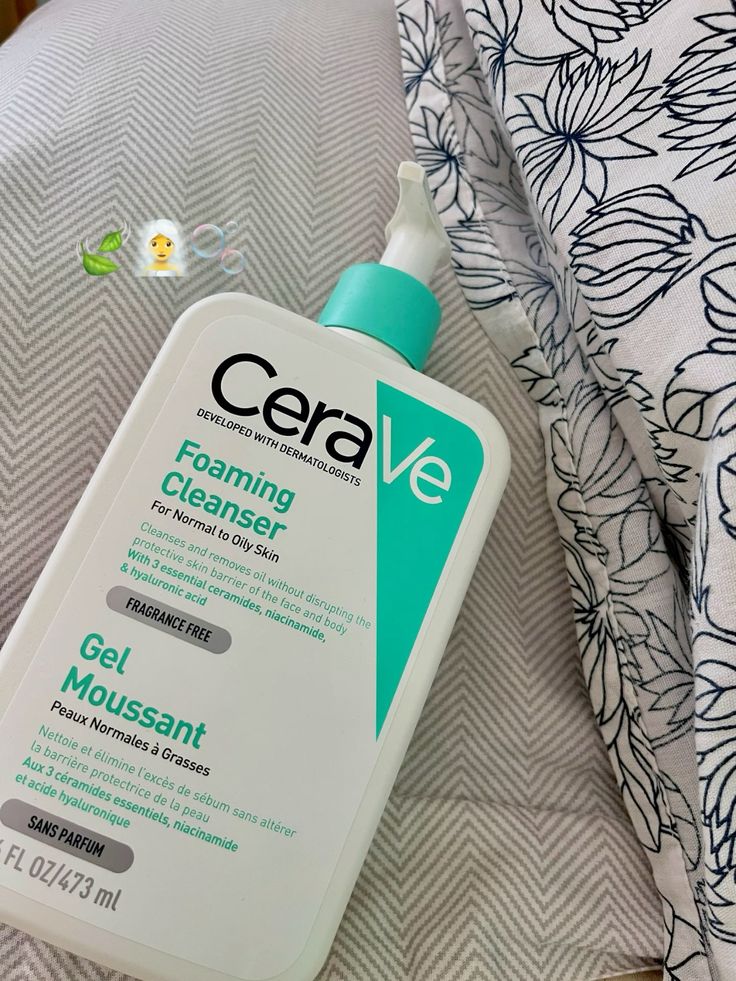 Cerave Foaming Facial Cleanser – 236ml Bottle for Deep Cleansing