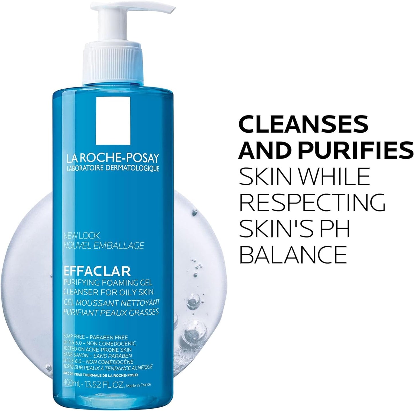 La Roche-Posay Effaclar Purifying Foaming Gel For Oily Sensitive Skin