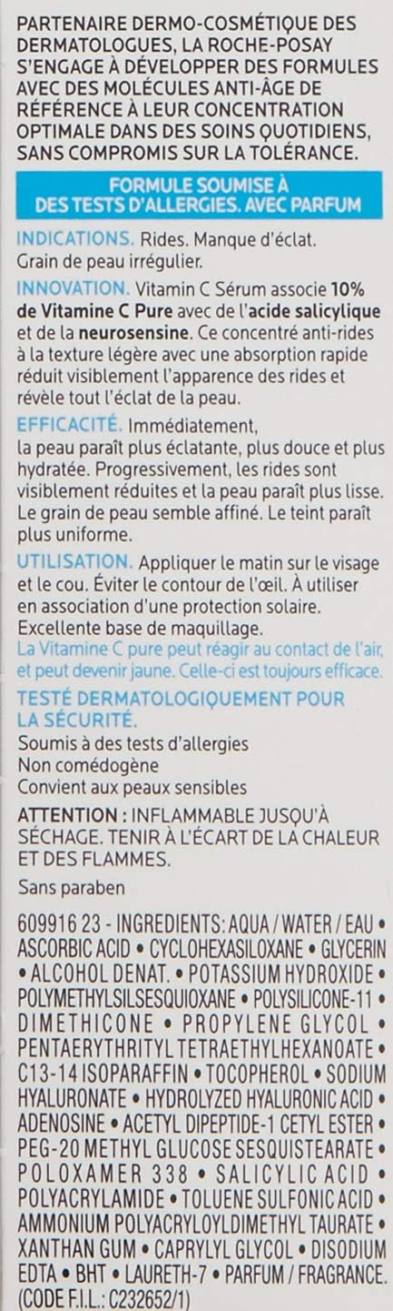 La Roche Posay PURE VITAMINE C10 sérum rénovateur éclat 30 ml