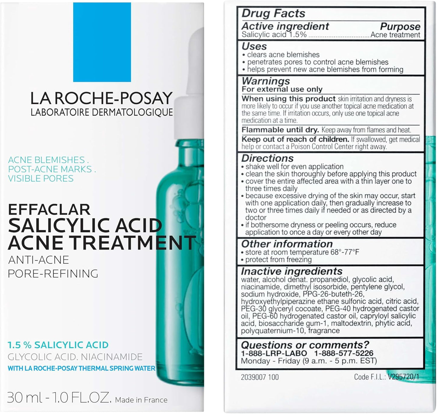 La Roche Posay Effaclar Serum - 30ml/1.01oz